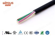 UL2517 300V 105℃ UL+CUL认证 耐高温PVC护套柔性数据电缆