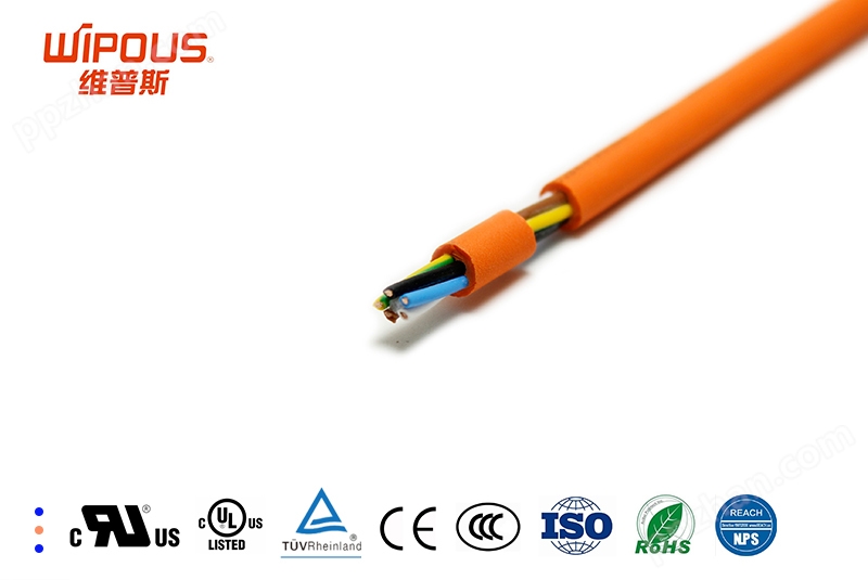 UL20233  300V  80℃  UL+CUL认证 PUR护套柔性数据电缆
