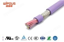 UL2464-S  300V  80℃  UL+CUL认证 PVC护套柔性屏蔽柔数据电缆
