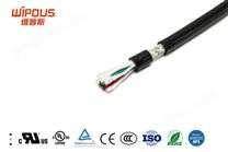 UL2547-S   80℃  UL+CUL认证 PVC护套柔性屏蔽数据电缆