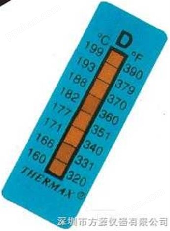 八格温度美试纸 八格TMC温度试纸
