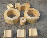 DN108硬杂木块-沥青漆垫块 管道垫木、保温垫木生产厂家