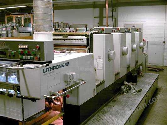 1991年Komori Lithrone L428小森丽色龙四开4色胶印机